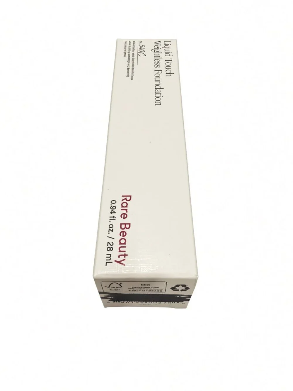 Rare Beauty Foundation Liquid Touch Weightless 540C Deep Face Makeup New